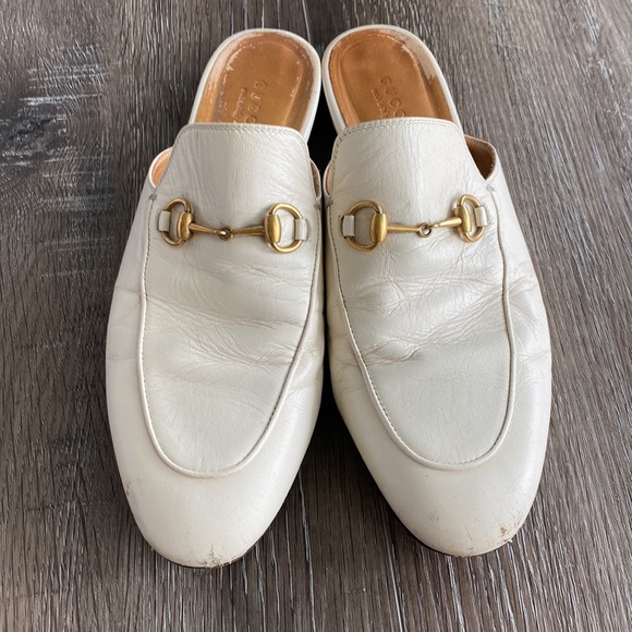 Gucci Princetown leather slipper white 39 - Picture 4 of 14